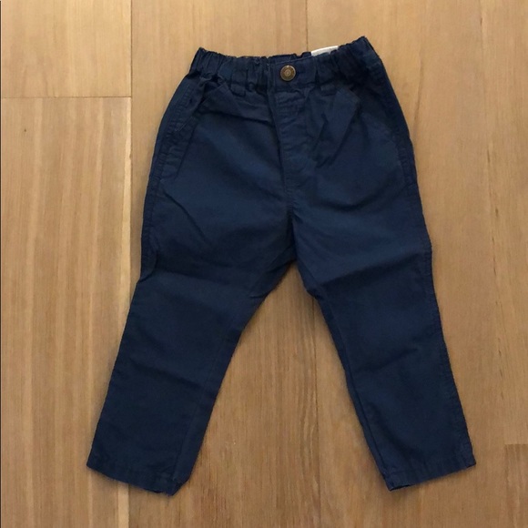 Boy’s Stretch Twill Navy Pants *like new* - Picture 1 of 4